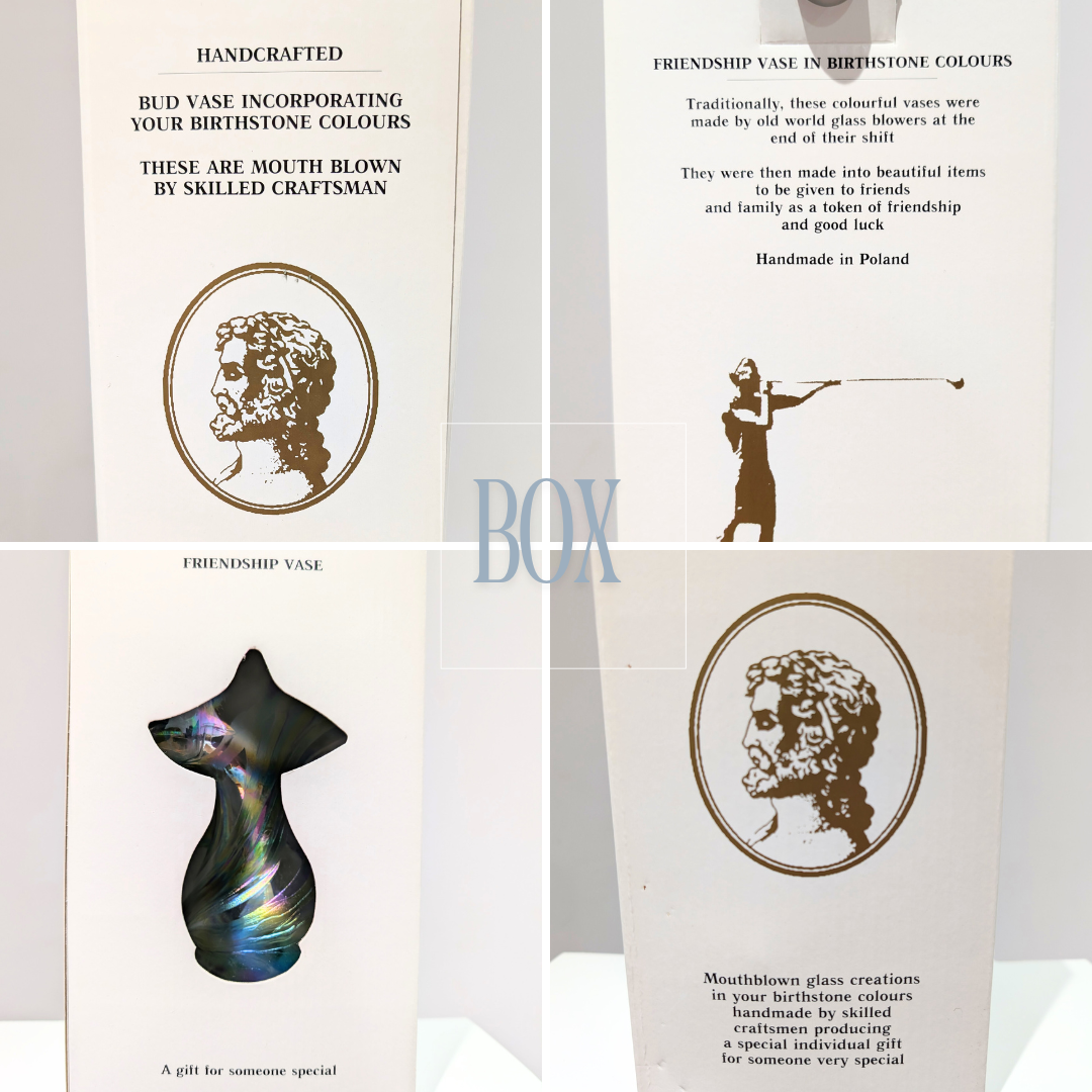 Unique Birthstone Bud Vase Height 22cm