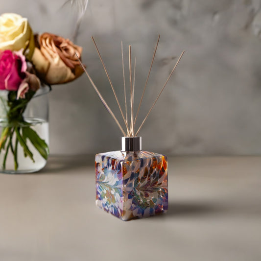 Square Reed Diffuser - White, Blue & Red