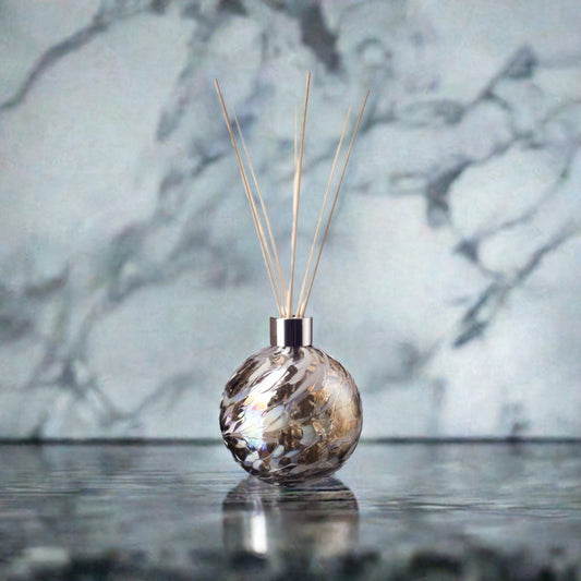 Sphere Reed Diffuser - Silver and White