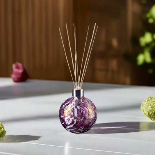 Sphere Reed Diffuser - Violet And White