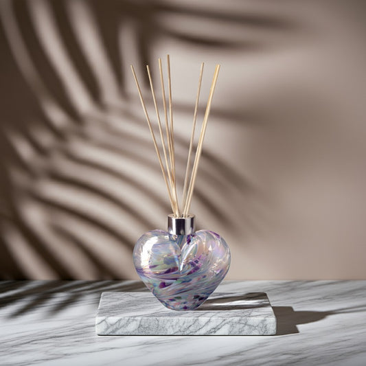 Heart Reed Diffuser - Pink, Blue & Purple
