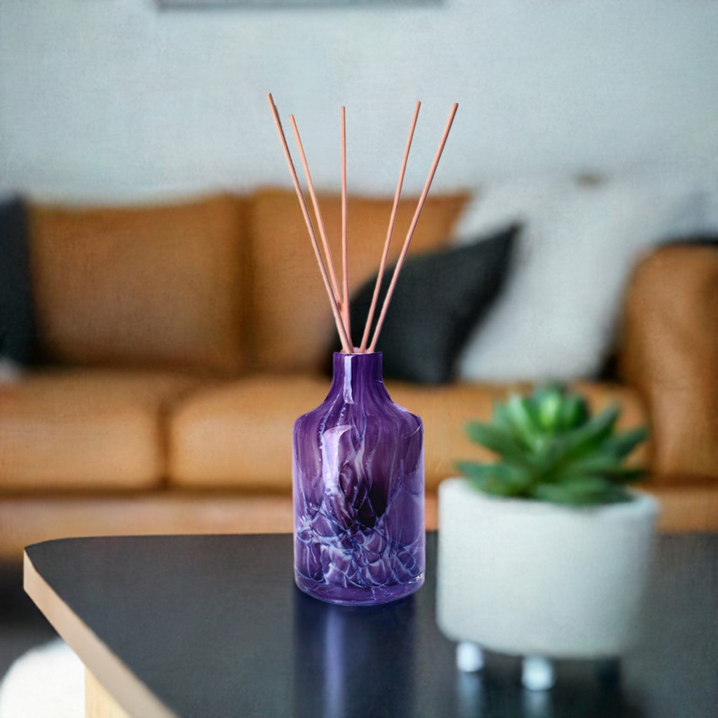 Apothecary Reed Diffuser - Violet Marble