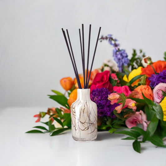 Apothecary Reed Diffuser - Cream Marble