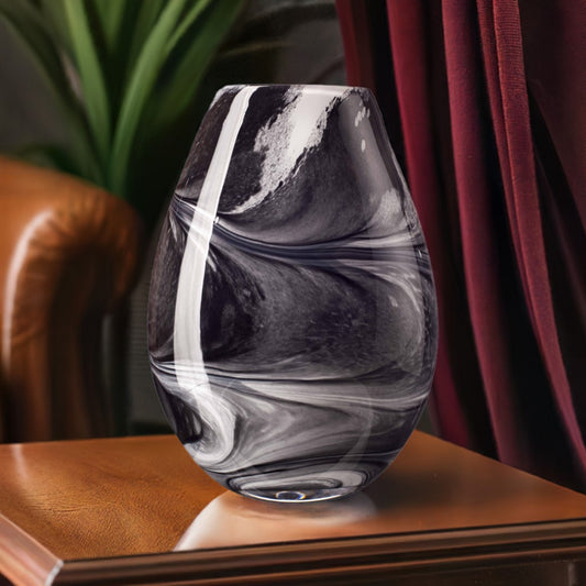 Oval Vase 30cm - Night Sky