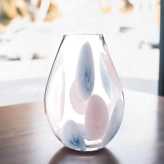 Oval Vase 30cm - Cotton Candy