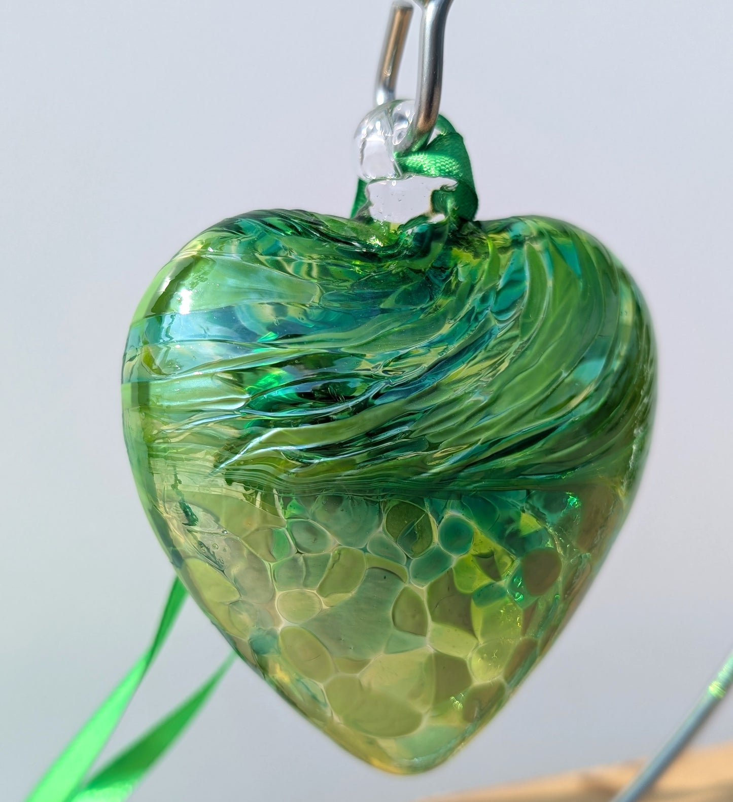 Birthstone Hanging Heart 8cm May