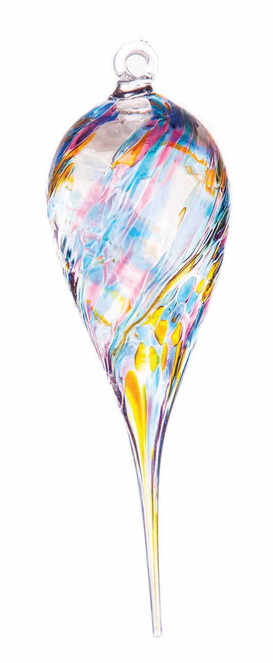 Birthstone Hanging Teardrop 20cm March