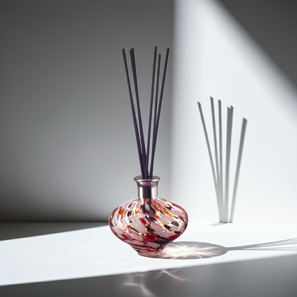Oval Reed Diffuser - Red, Black and White