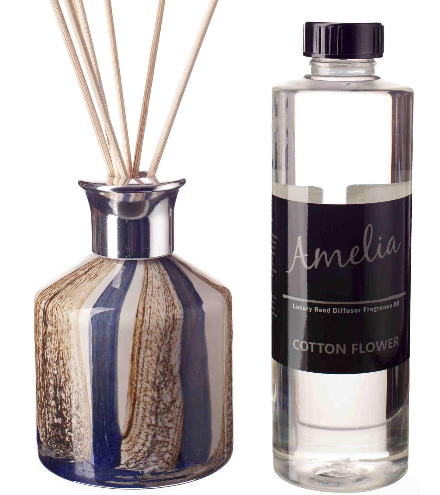 Small Cylinder Reed Diffuser - Naval Oak