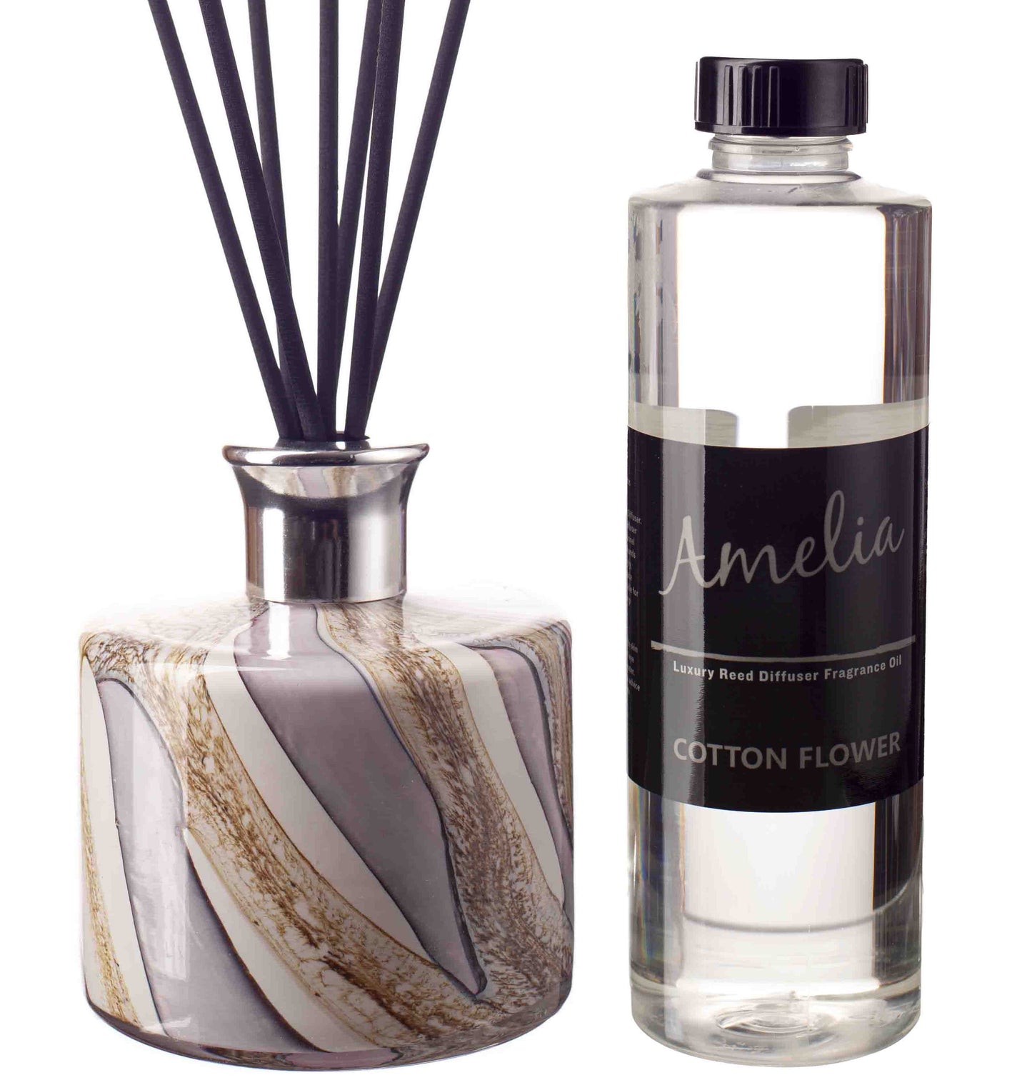 Cylinder Reed Diffuser - Blushed Meadows