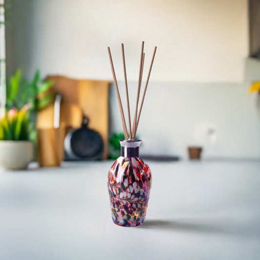 Dome Reed Diffuser - Red, Black & White
