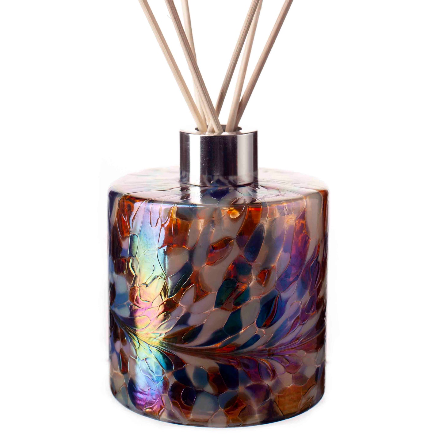 Cylinder Reed Diffuser - White, Blue & Red