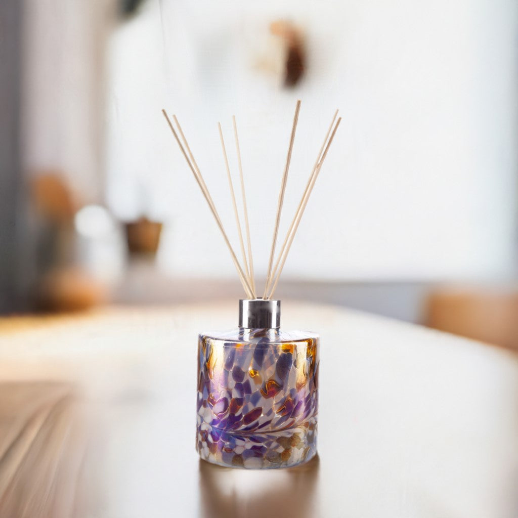 Cylinder Reed Diffuser - White, Blue & Red