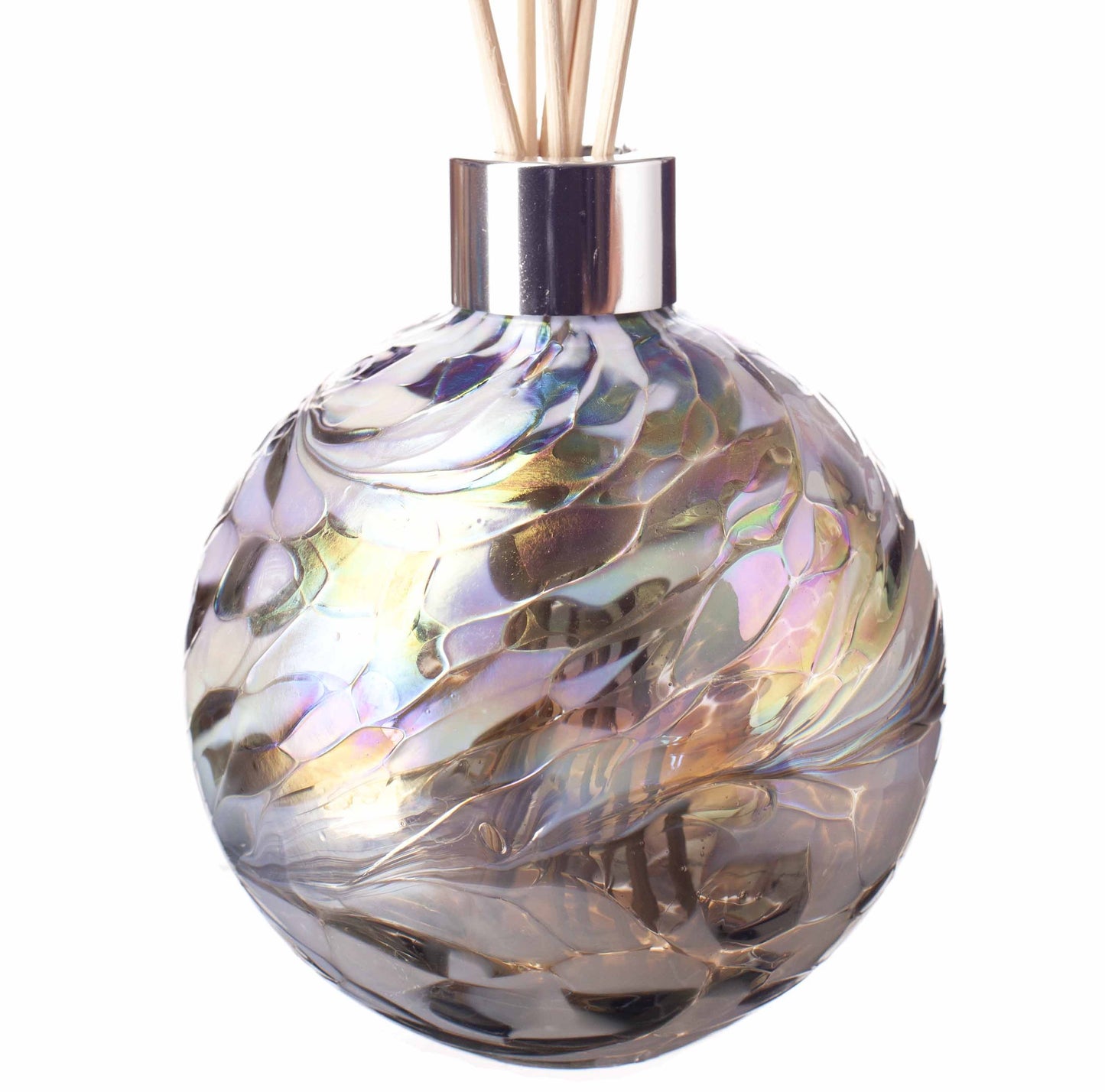 Sphere Reed Diffuser - Silver and White