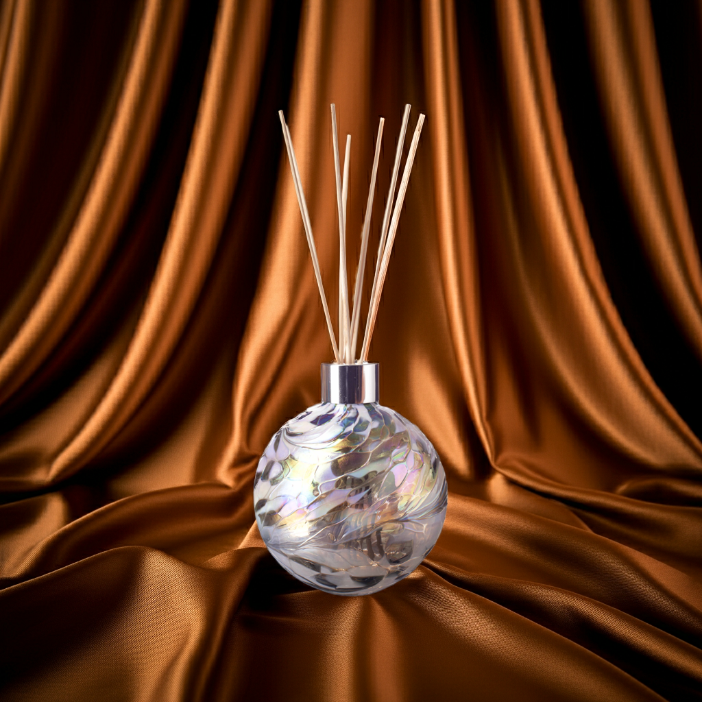 Sphere Reed Diffuser - Silver and White