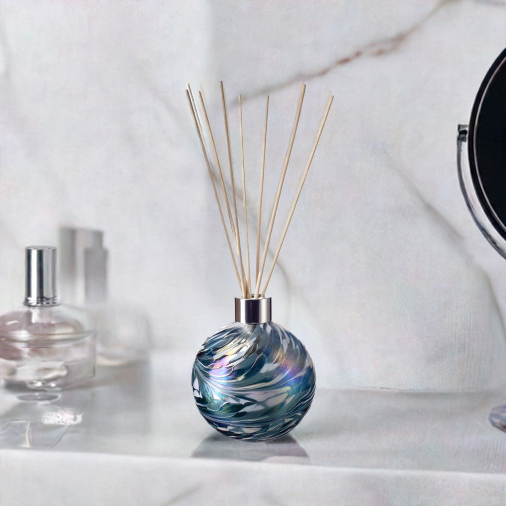 Sphere Reed Diffuser - Turquoise and White