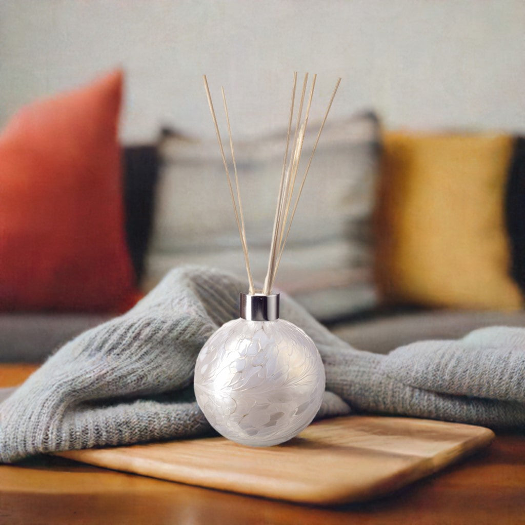 Sphere Reed Diffuser - Pearl White