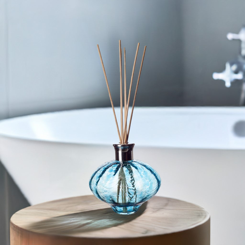 Oval Reed Diffuser - Optical Blue Clear