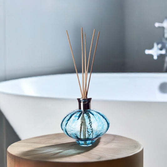Oval Reed Diffuser - Optical Blue Clear
