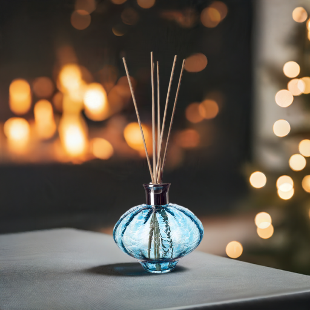 Oval Reed Diffuser - Optical Blue Clear