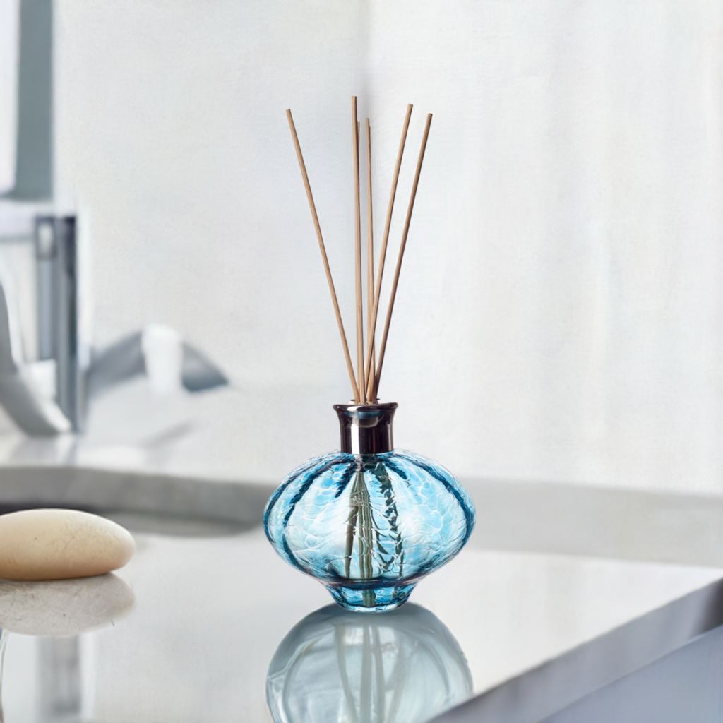 Oval Reed Diffuser - Optical Blue Clear