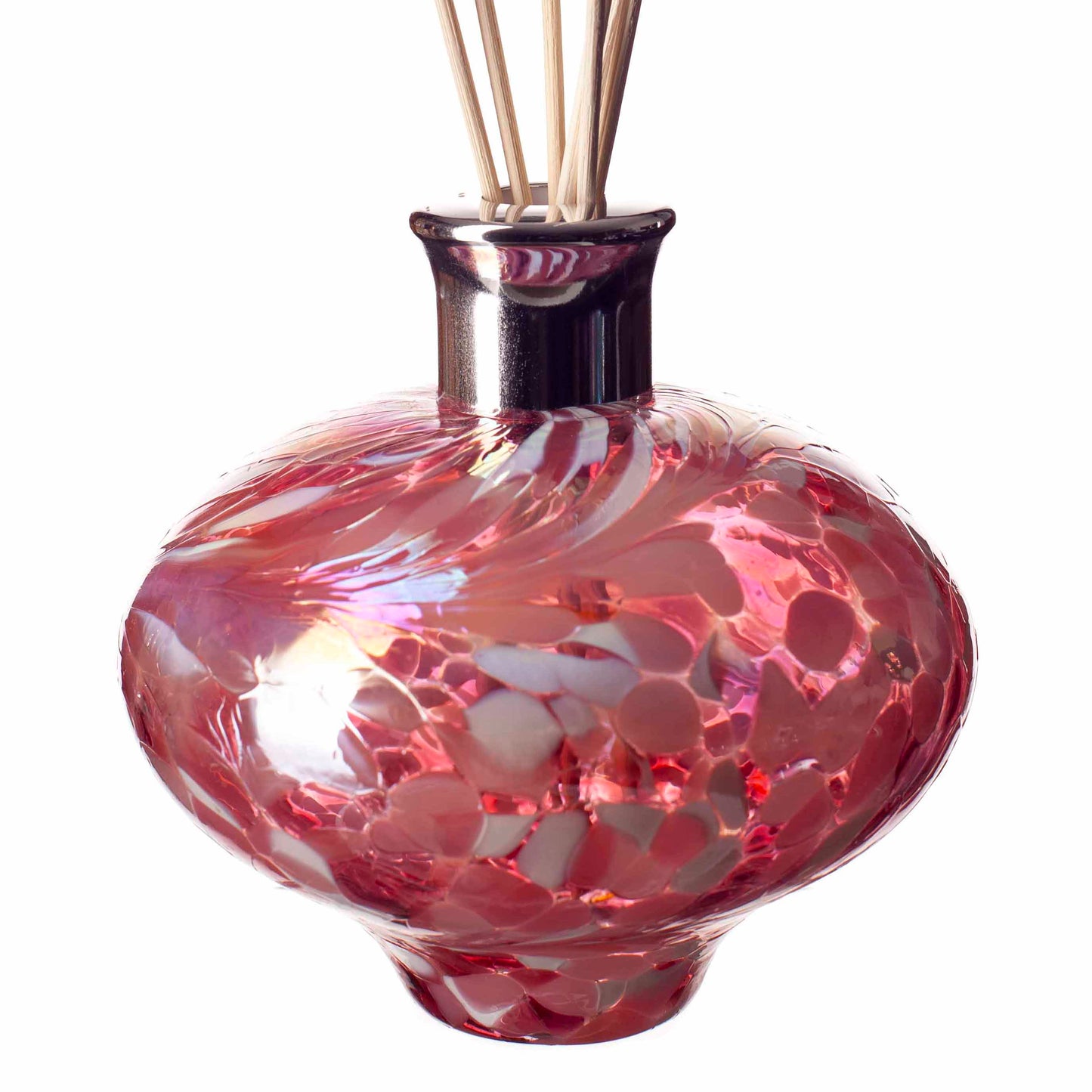 Oval Reed Diffuser - Pink and White