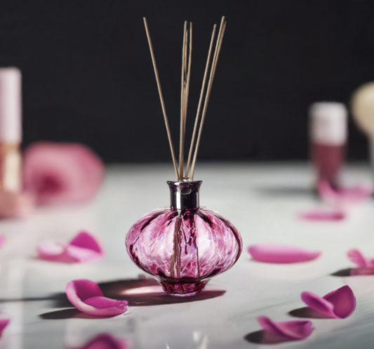 Oval Reed Diffuser - Optical Pink Clear