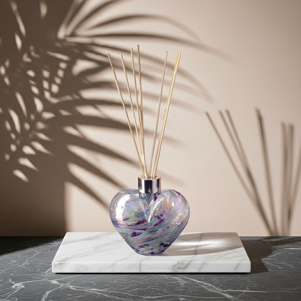 Heart Reed Diffuser - Pink, Blue & Purple