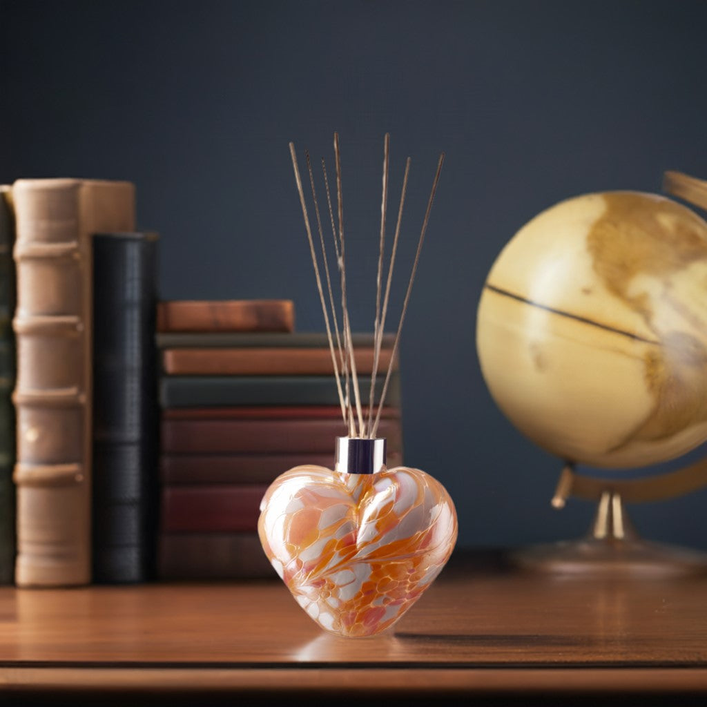 Heart Reed Diffuser - Pink, Peach and White