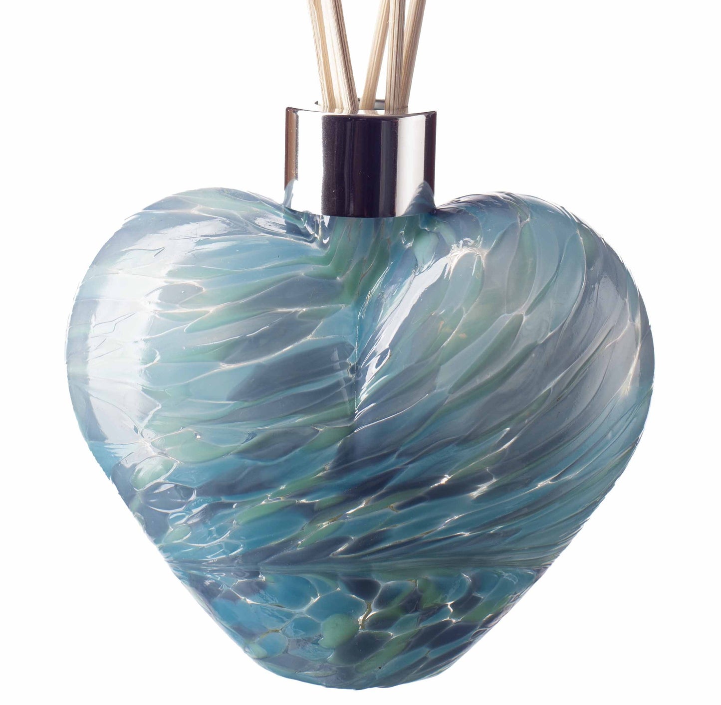 Heart Reed Diffuser - Turquoise & Sage