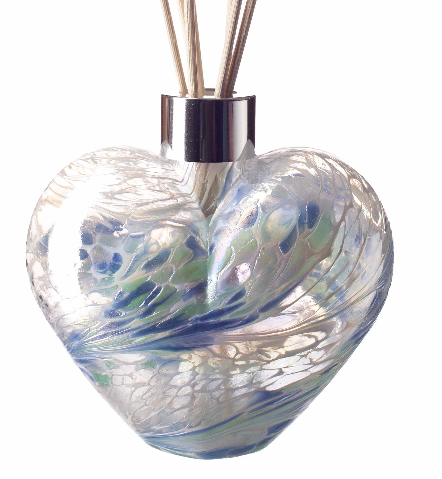 Heart Reed Diffuser - White, Sage & Blue