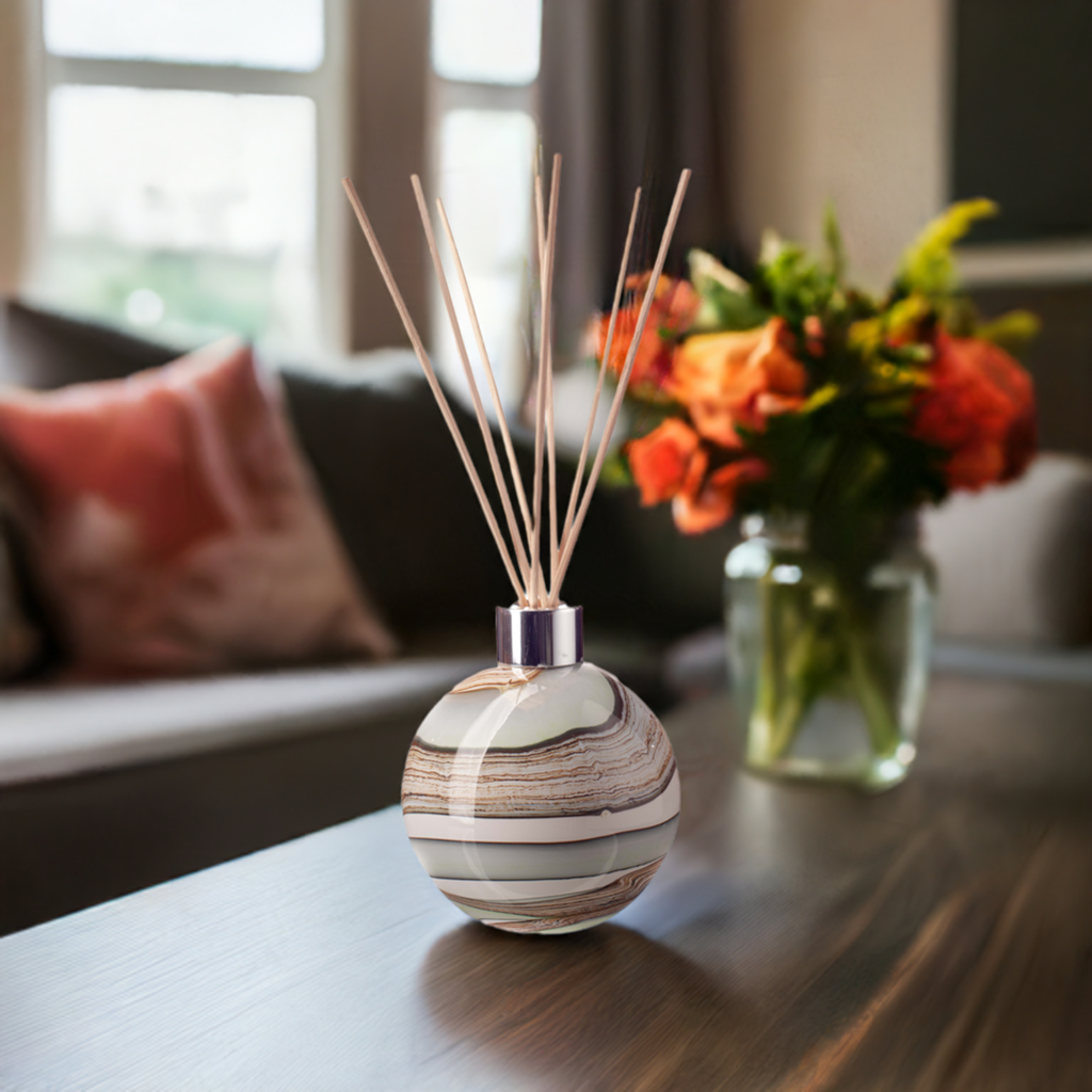 Sphere Reed Diffuser - Smoked Meadows