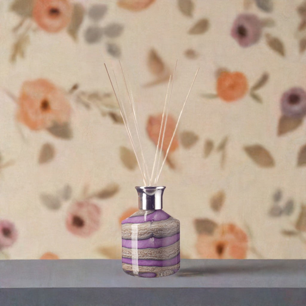 Small Cylinder Reed Diffuser - Violet Sands
