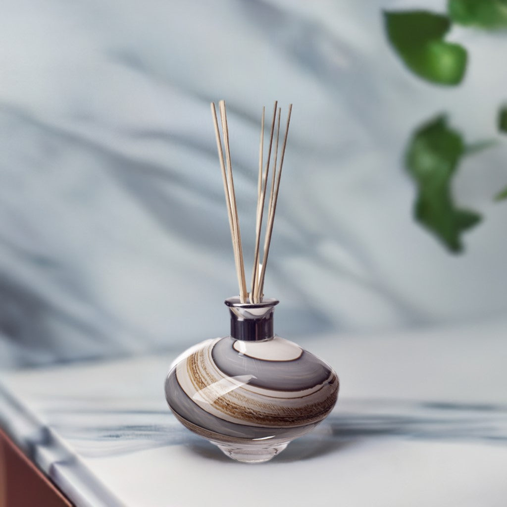 Oval Reed Diffuser - Smoked Meadows