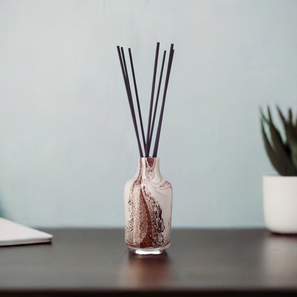 Apothecary Reed Diffuser - Carnelian Marble