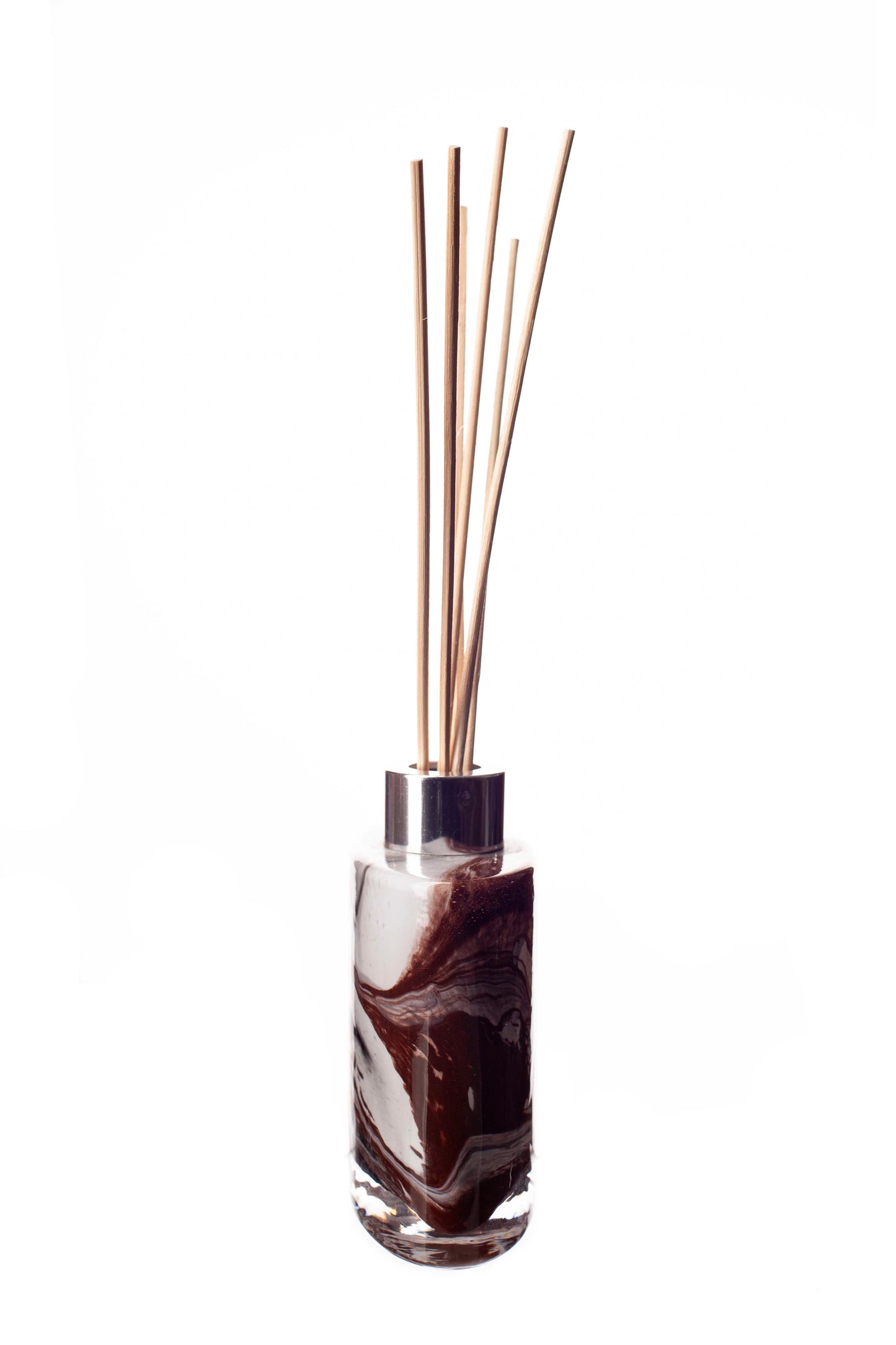Small Ellipse Reed Diffuser - Carnelian Marble