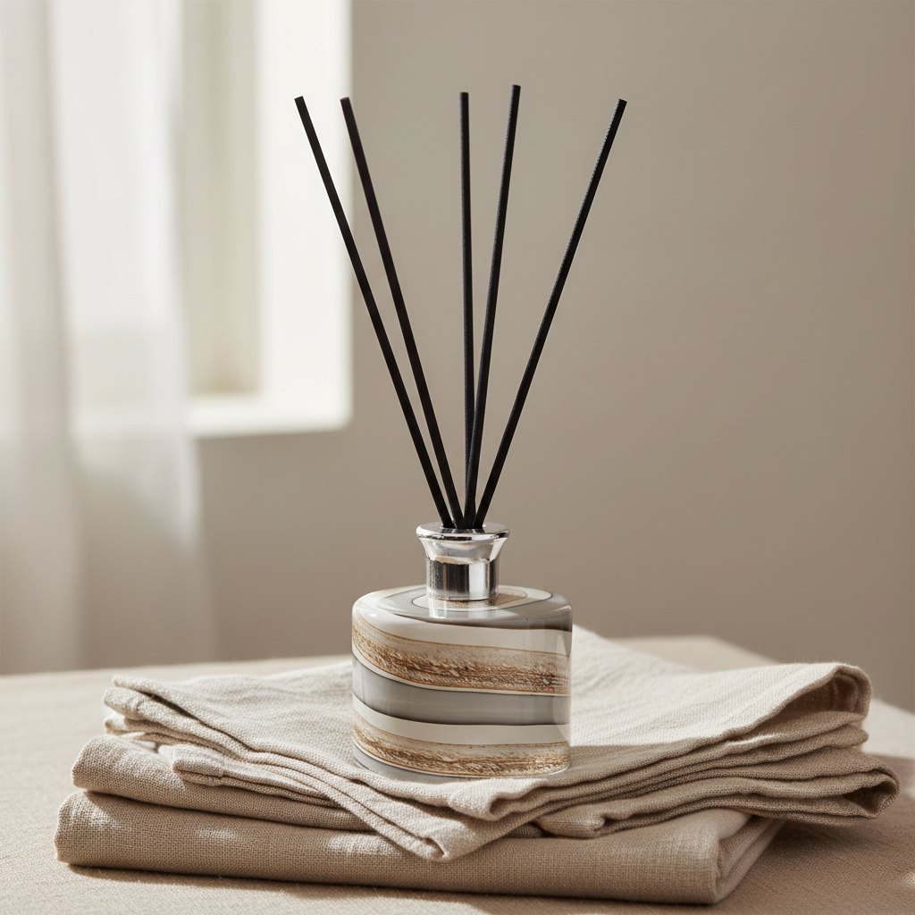 Cylinder Reed Diffuser - Smoked Meadows