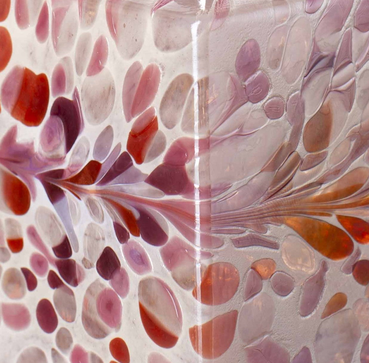 Square Reed Diffuser - Pink & White