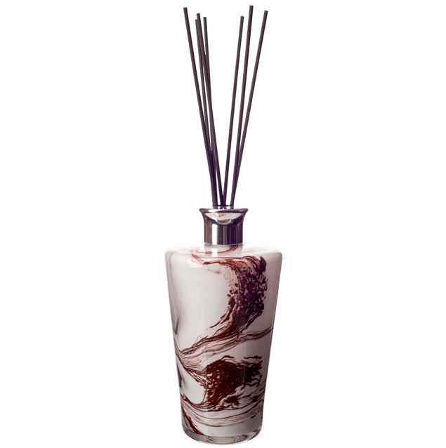 Large Conical Reed Diffuser - Carnelian Marble