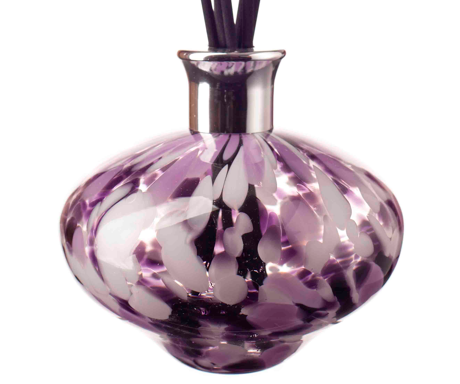 Oval Reed Diffuser - Purple, Black and White