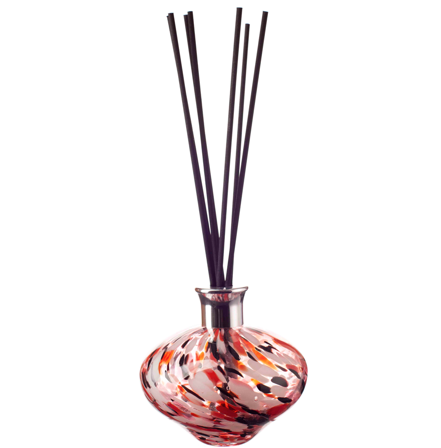 Oval Reed Diffuser - Red, Black and White