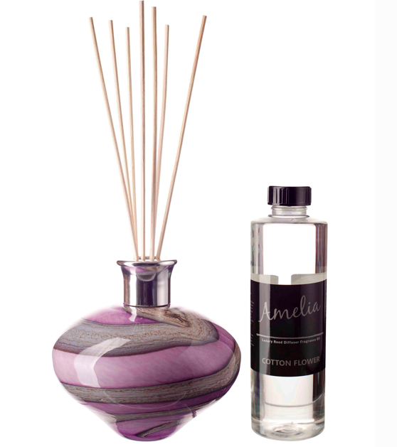 Oval Reed Diffuser - Violet Sands