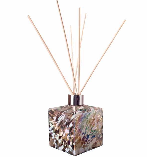 Square Reed Diffuser - Silver & White