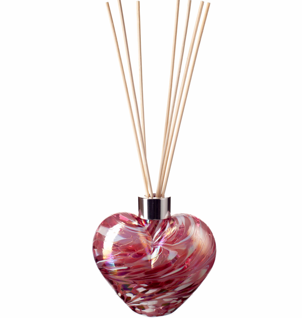 Heart Reed Diffuser - Pink & White