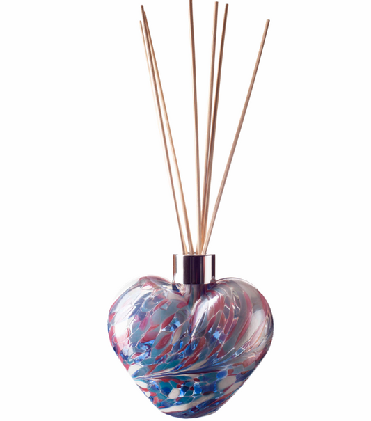 Heart Reed Diffuser - Pink, Blue & White
