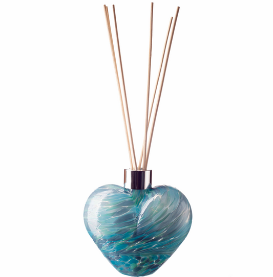 Heart Reed Diffuser - Turquoise & Sage