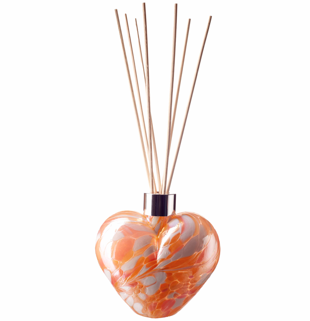 Heart Reed Diffuser - Pink, Peach and White