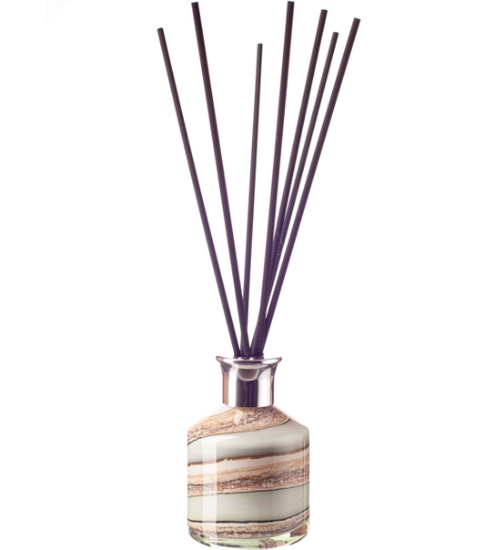 Small Cylinder Reed Diffuser - Smoked Meadows