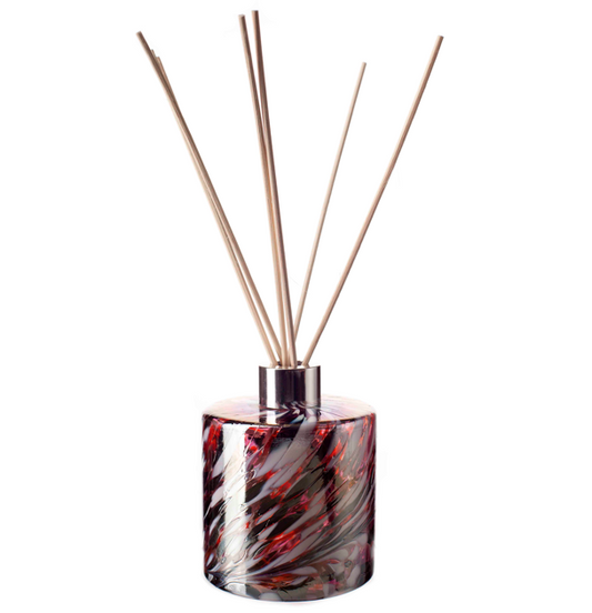 Cylinder Reed Diffuser - Red, Black & White