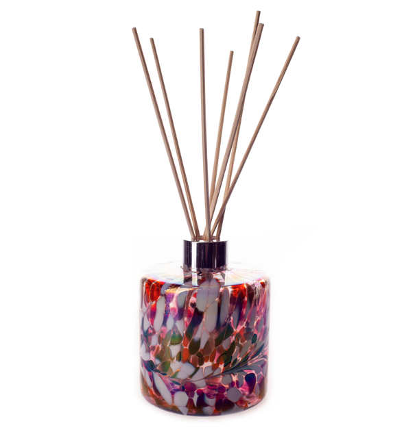 Cylinder Reed Diffuser - Red, Black & White